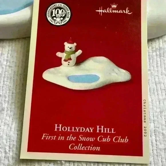 Vintage 2002 Hallmark Keepsake Ornaments Holiday Hill Set of 5 - Picture 12 of 12
